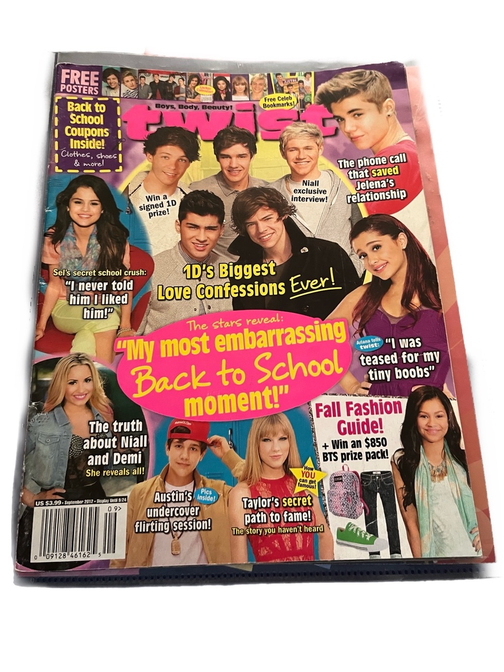 Teen Celeb Twist Magazine - Colorful Pop Cover